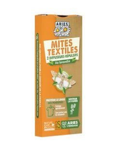 Crochet diffuseur répulsif anti-mites textiles, 2 pièces